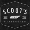 scouts barber shop logo